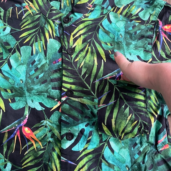 Jungle Print Romphim Romper - Picture 4 of 7